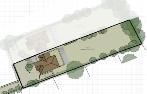 Plot with PP for sale in Lacey Green photo